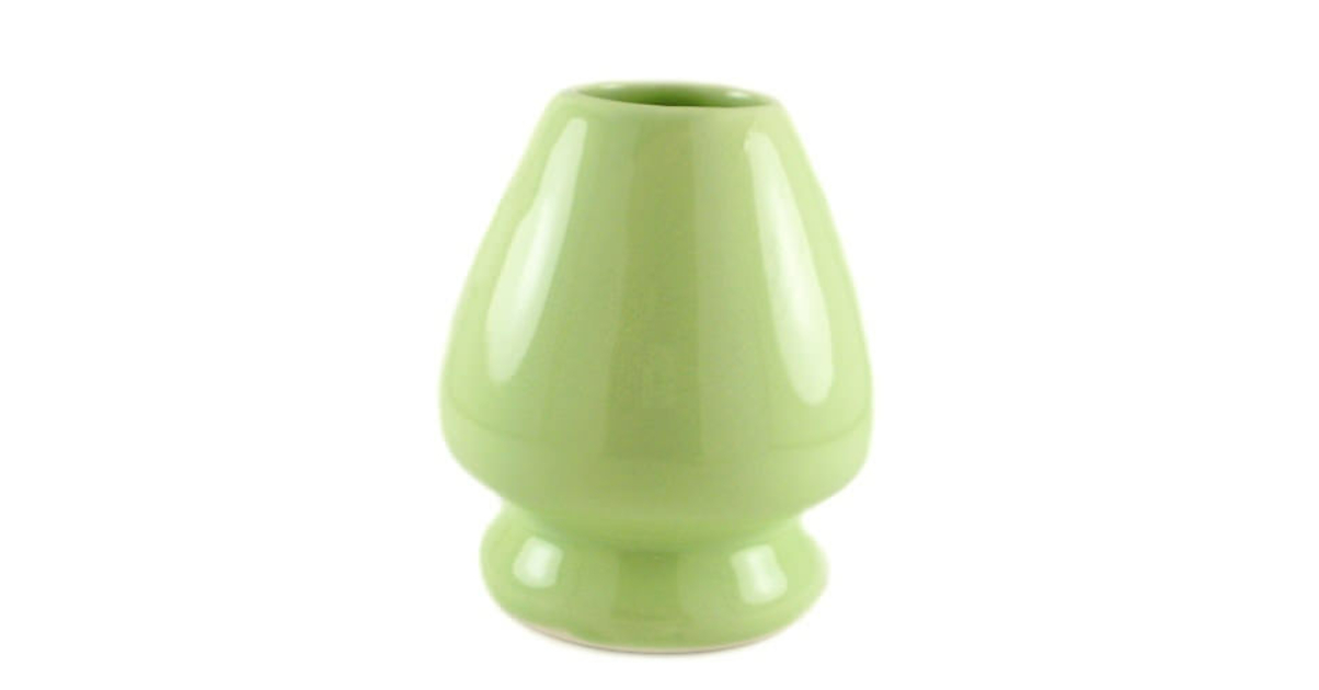 Support Porte-fouet Matcha En Céramique - Accessoire Cérémonie Thé Japonais - Séchage Bambou